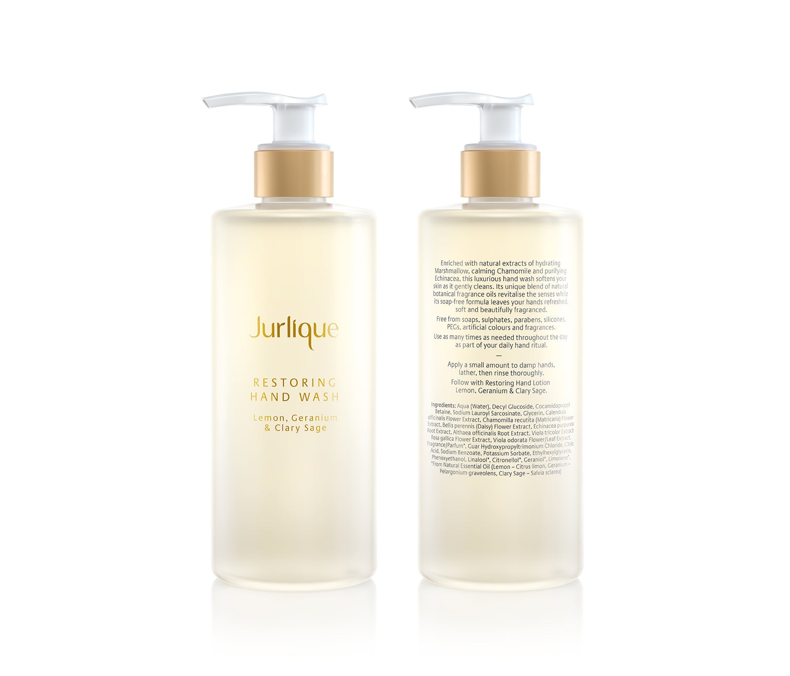 Restoring Handwash Lemon, Geranium & Clary Sage 300ML